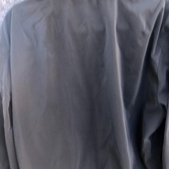 Zara Jacket Mens XL Black Full Zip Long Sleeve Mock Neck Casual Bomber Coat - Picture 8 of 10